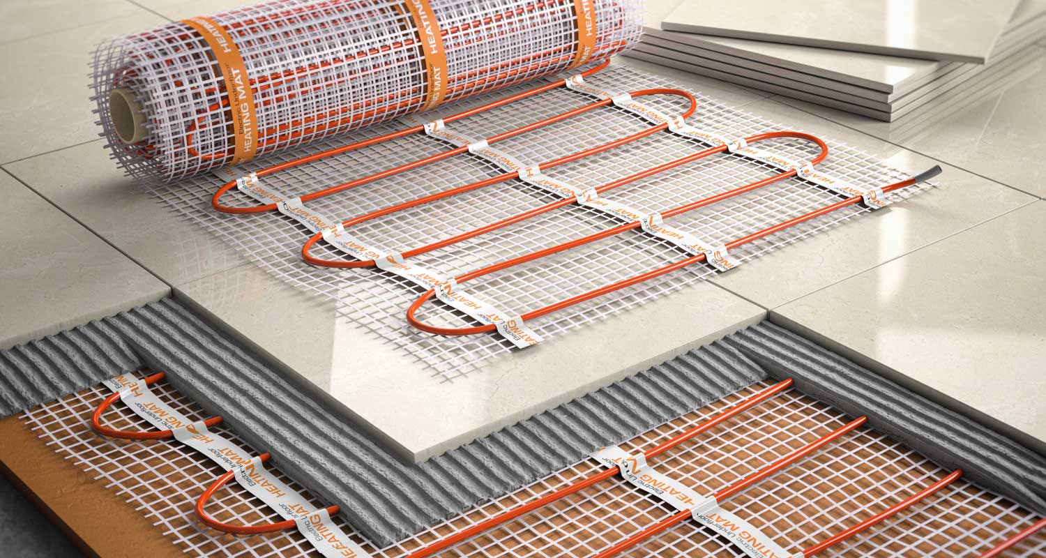 Underfloor Heating Installation in Bathrooms in london