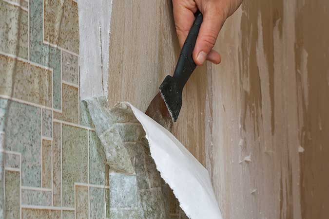 wallpaper remover solution in london